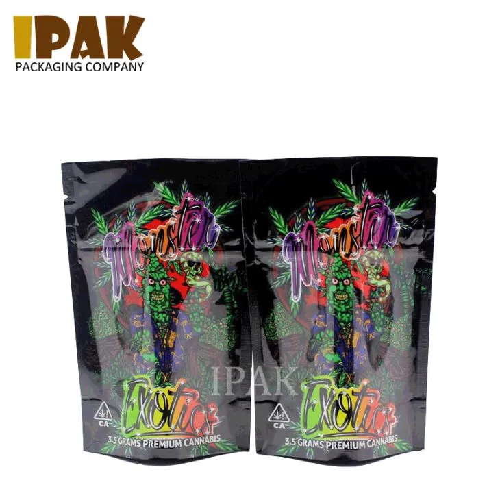 Child Proof Tobacoo Packaging Bag